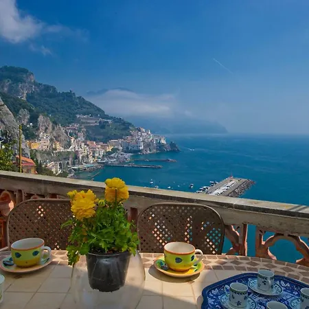 Appartamento Belvedere Amalfi Exterior foto